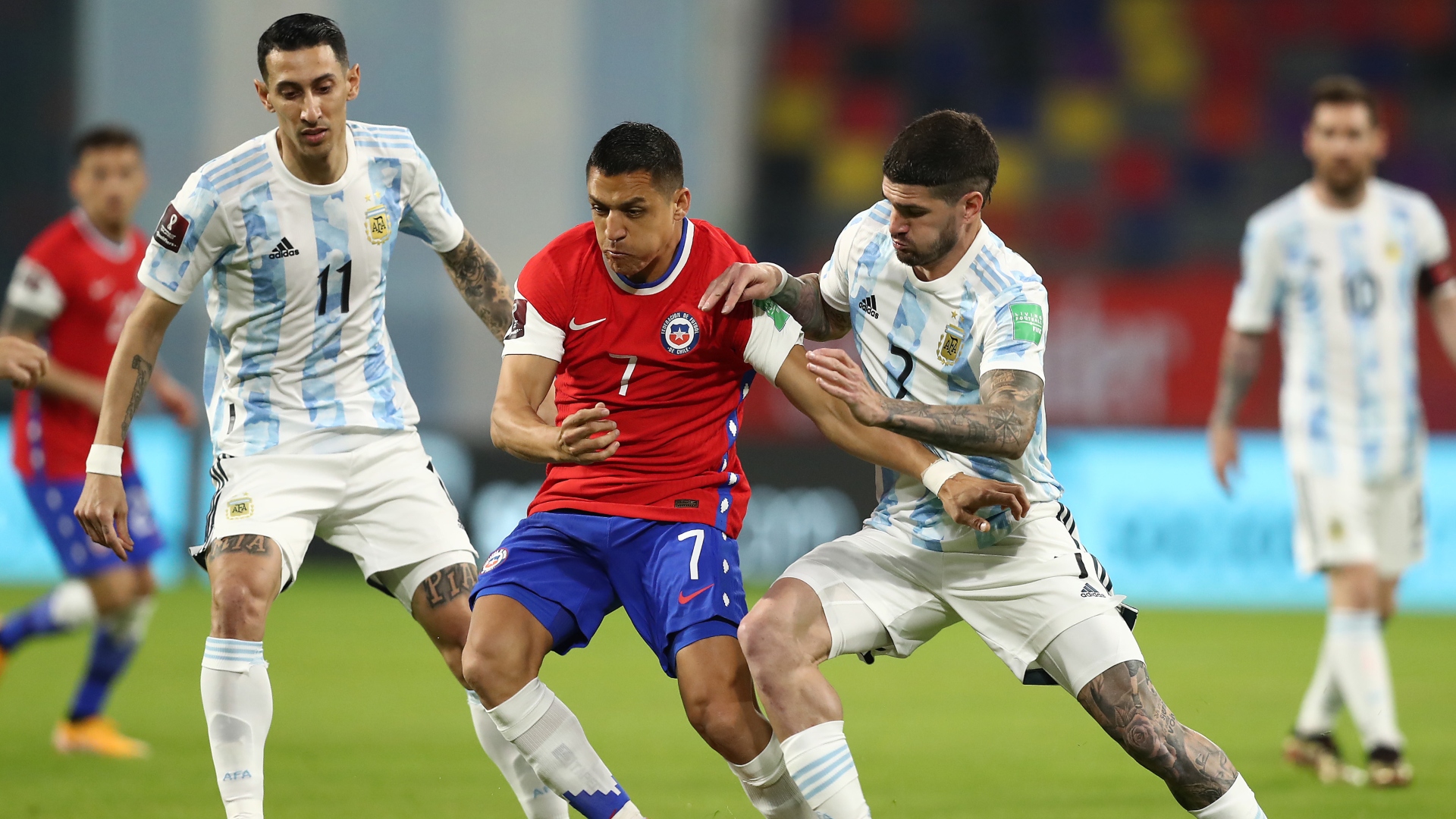 Goles De Argentina 1 1 Chile Por Las Eliminatorias Resumen Videos Polémicas Y Estadísticas Goal Com