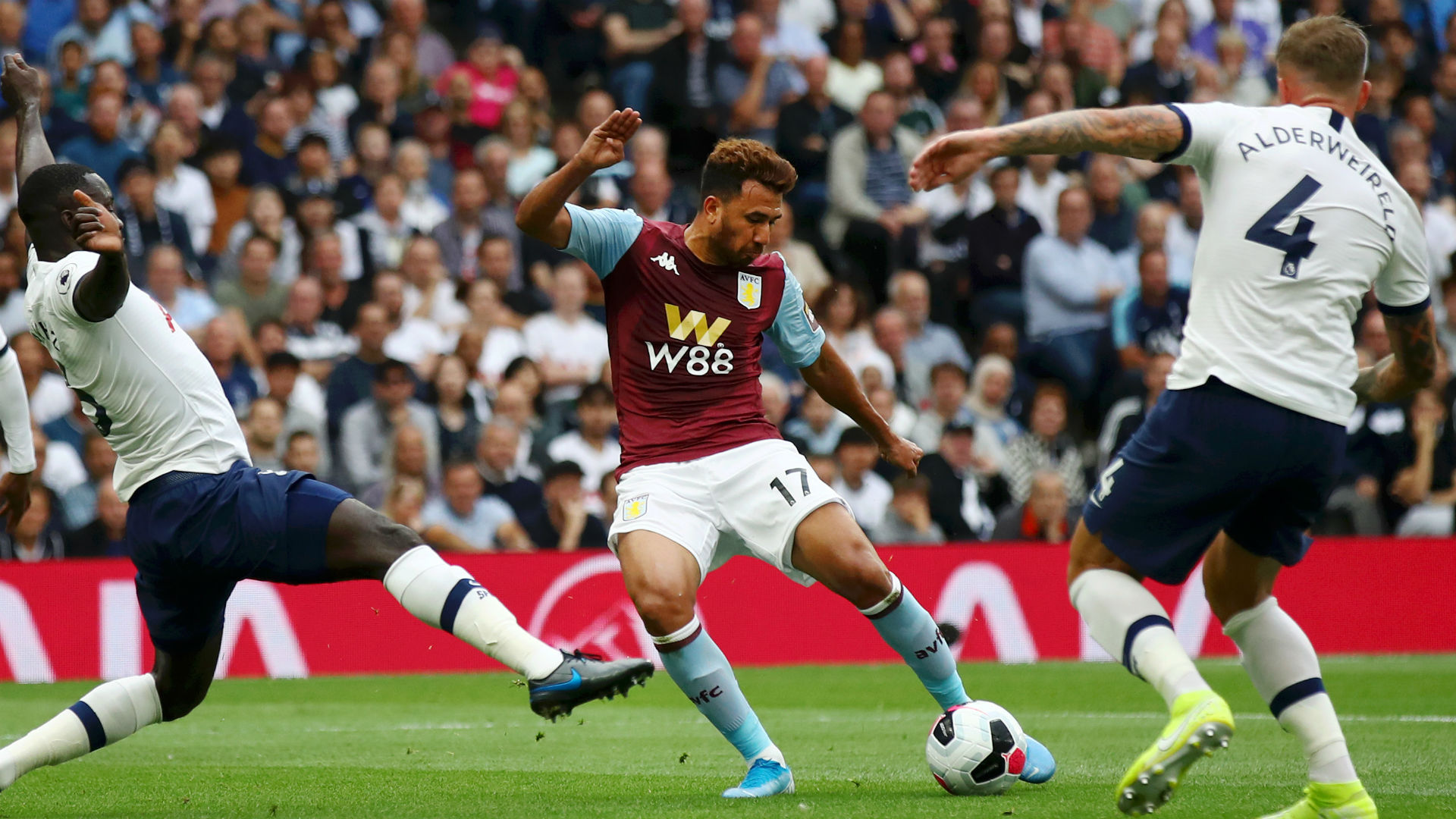 Trezeguet Makes Debut In Aston Villa S Defeat To Tottenham Goal Com