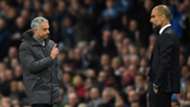 Pep Guardiola Manchester City Jose Mourinho Manchester United Premier League