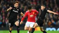 Alexis Sanchez Franco Vazquez Manchester United Sevilla Champions League
