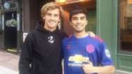 Griezmann photo fan Boston