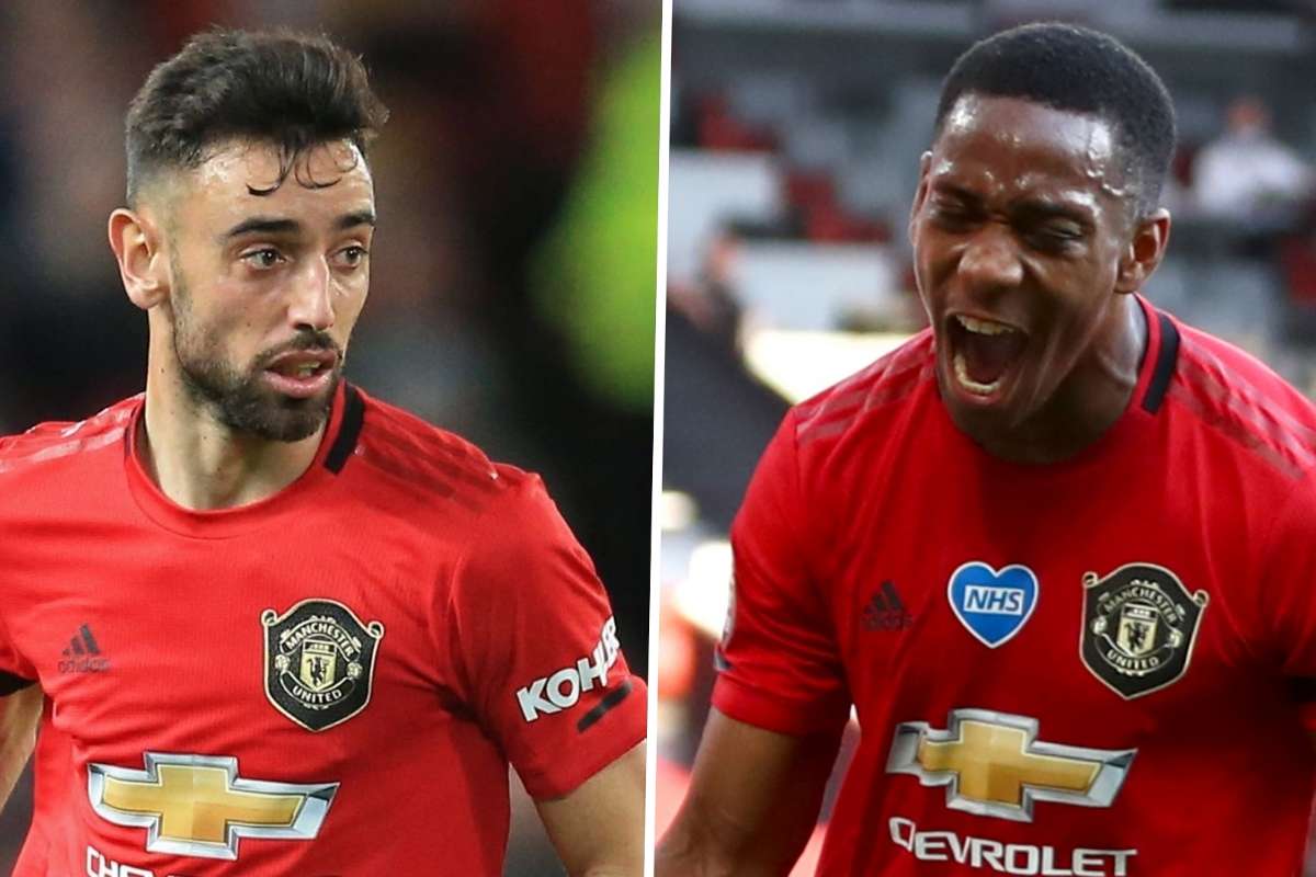 Martial Tops Bruno Fernandes As Man Utd S Player Of The Year In The Eyes Of Brown Goal Com