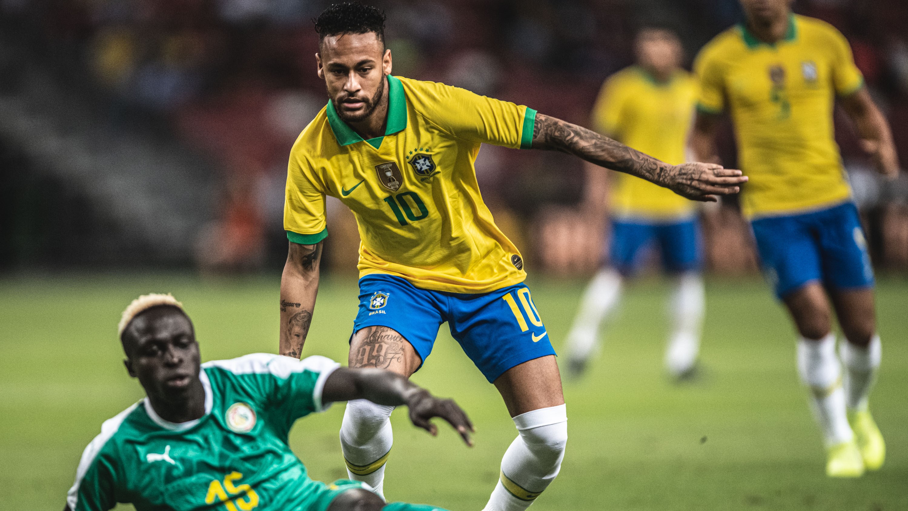 Resultado de imagem para brasil x senegal fotos