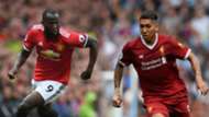 Romelu Lukaku, Roberto Firmino split