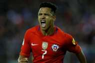Alexis Sanchez Chile Japan Copa America 2019