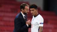 Gareth Southgate Jadon Sancho England 2020