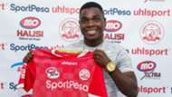 Simba SC strike Luis Jose Miquissone.