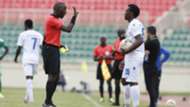Napsa Stars defender David Owino vs Gor Mahia.