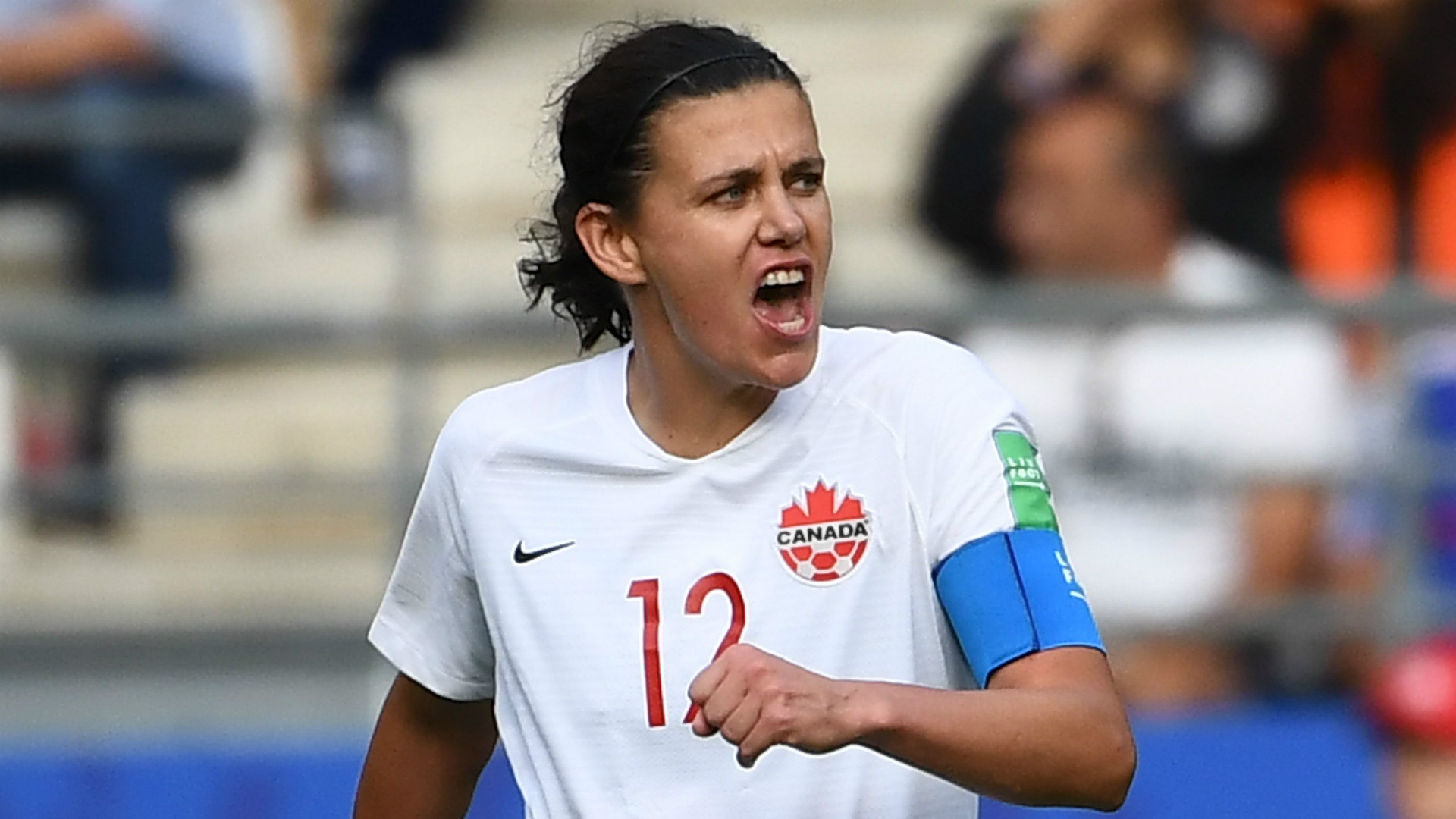 Christine Sinclair becomes all-time top goal scorer in worldwide soccer