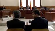 Lionel Messi Barcelona Jorge Horacio Messi seen inside the court