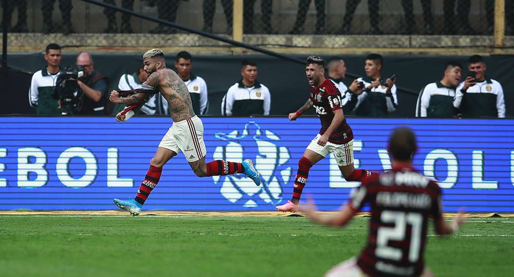 Gabigol Flamengo 2 River Plate 1 Libertadores