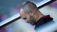 Andres Iniesta Barcelona training