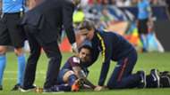 Dani Alves injury PSG Les Herbiers 08052018