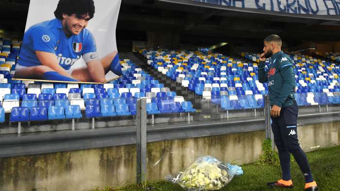 Insigne Maradona Napoli Roma Serie A