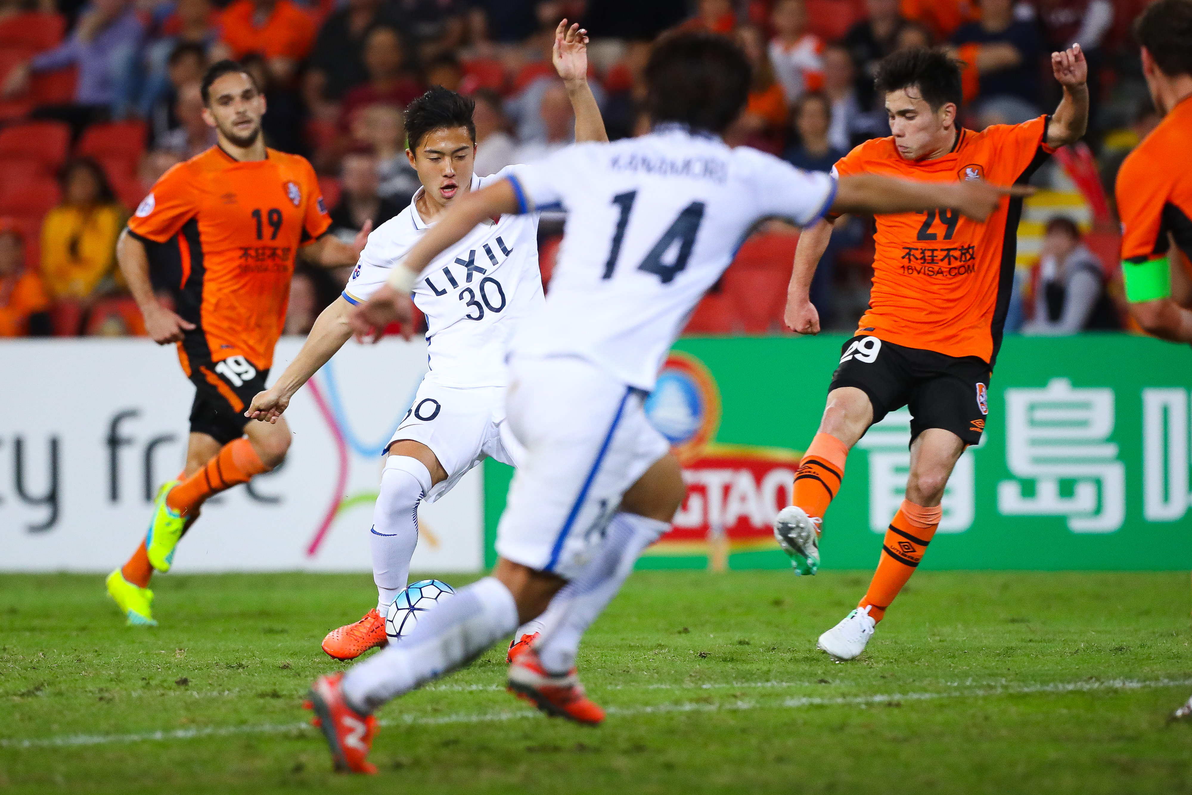 Afc Champions League 17 Roundup Kashima Antlers Stunned Guangzhou Held Again Goal Com