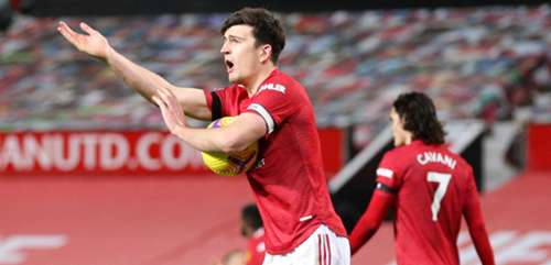 Harry Maguire Manchester United vs. Everton 02/06/21