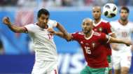 Vahid Amiri Iran Nourredine Amrabat Morocco 150618