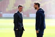 Javi Gracia & Fernando Llorente - Watford v Tottenham Hotspur