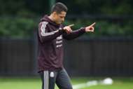 Javier Hernandez mexico training