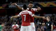 Pierre-Emerick Aubameyang Henrikh Mkhitaryan Arsenal Europa League 2018