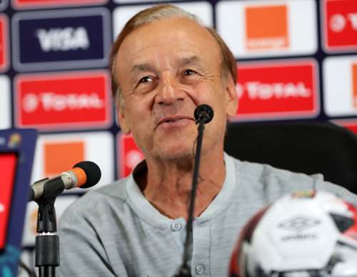 Gernot Rohr Nigeria press conference