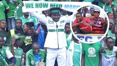 Gor Mahia and AFC Leopards fans in action.