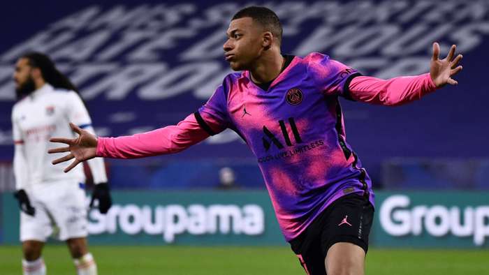 Kylian Mbappe Lyon PSG Ligue 1 21032021