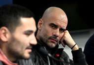 Ilkay Gundogan & Pep Guardiola