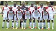 Ulinzi Stars squad against Al Hilal Benghazi
