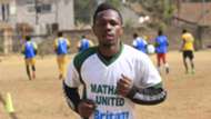 Mathare United star Edward Seda