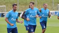 GER ONLY Schalke trainig Uth Rudy