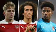 Emile Smith Rowe Matteo Guendouzi Reiss Nelson Arsenal