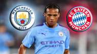 Leroy Sane Manchester City FC Bayern GFX