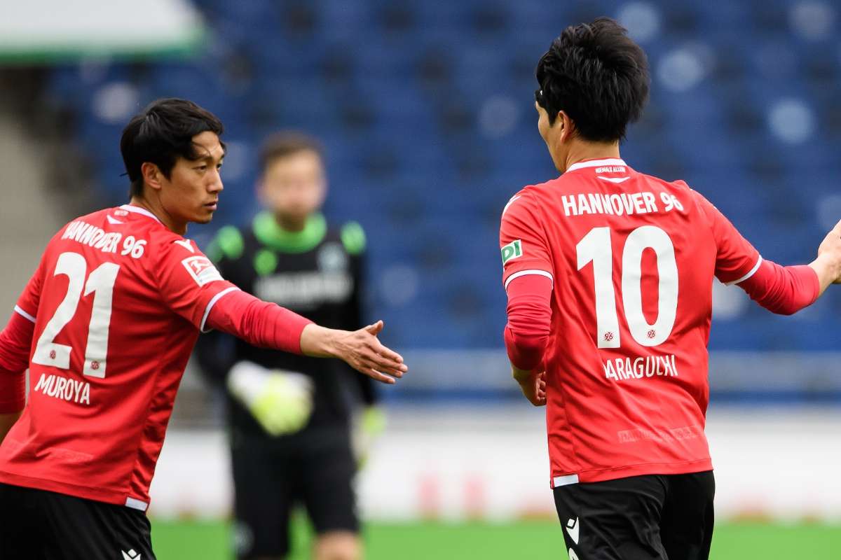 原口元気が2ゴール 室屋成が1アシスト ハノーファー 3点差追いついてhsvとドロー Goal Com 原口元気が2ゴール 室屋成が1アシスト ハノーファー 3点差追いついてhsvとドロー Goal Com