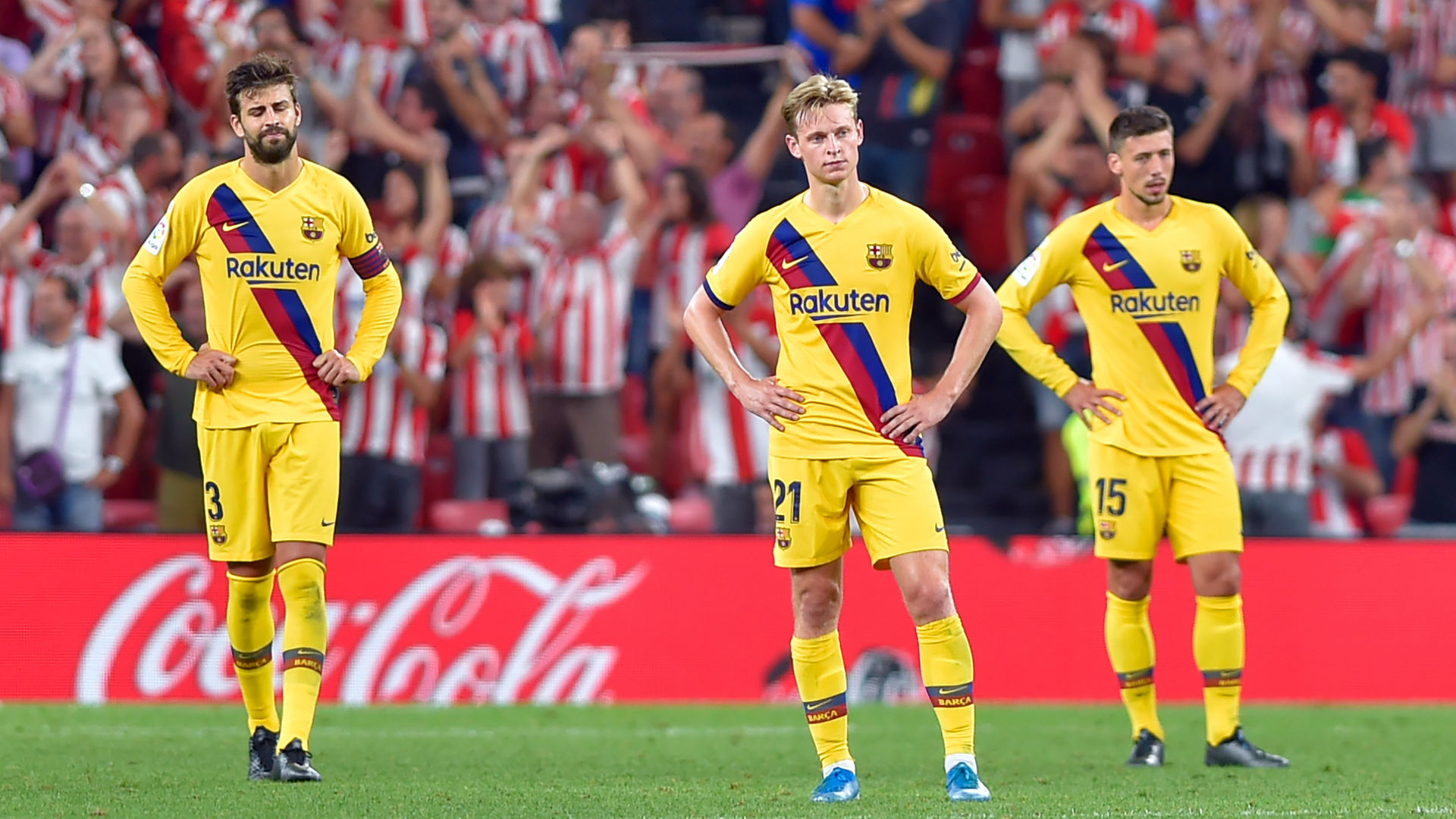 Barcelona suffered an embarrassing defeat at the hands of Bilbao (Credits:Getty) Barcelona