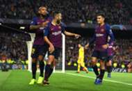 Arturo Vidal Jordi Alba Barcelona Inter Champions League