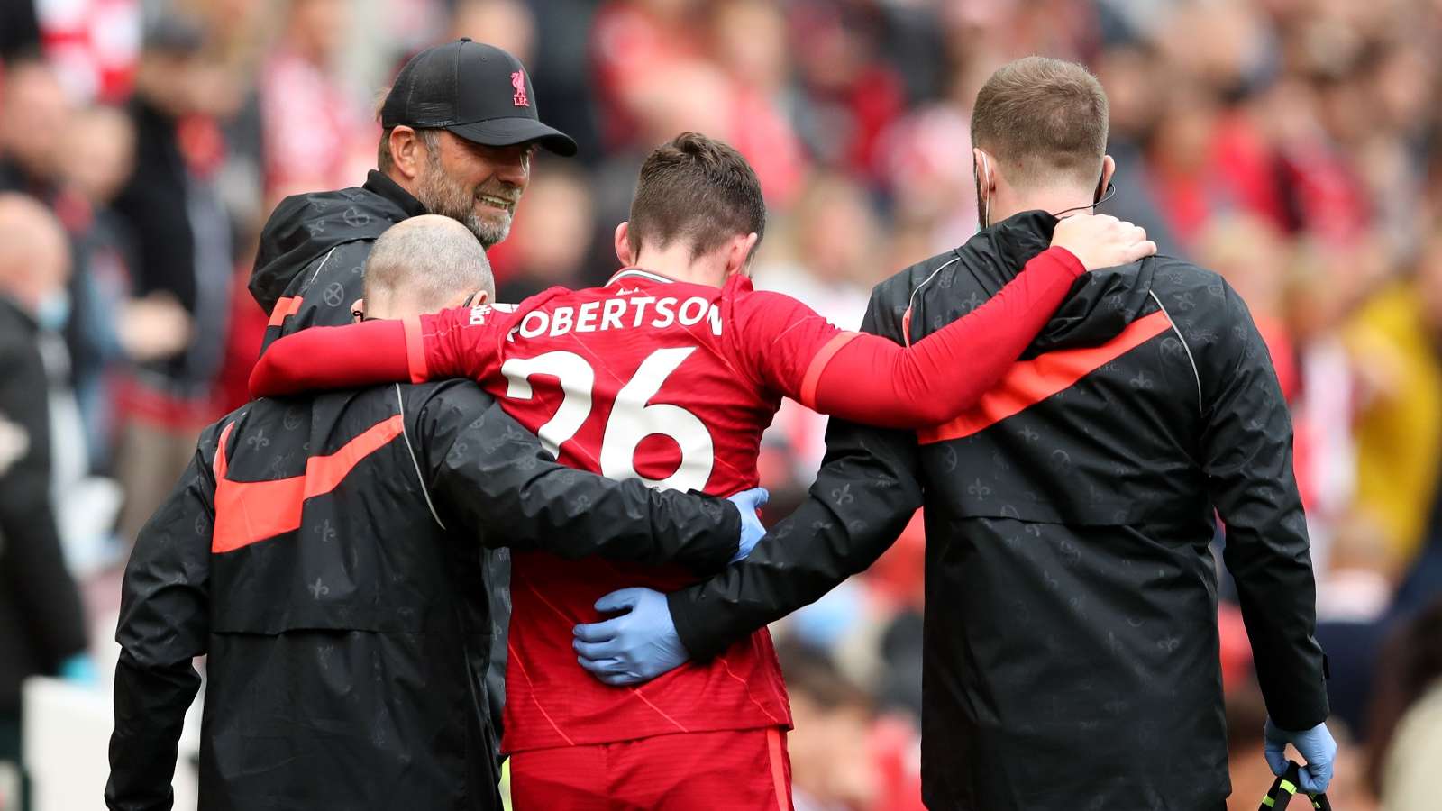 Cedera Engkel, Andy Robertson Absen Di Liverpool Vs ...