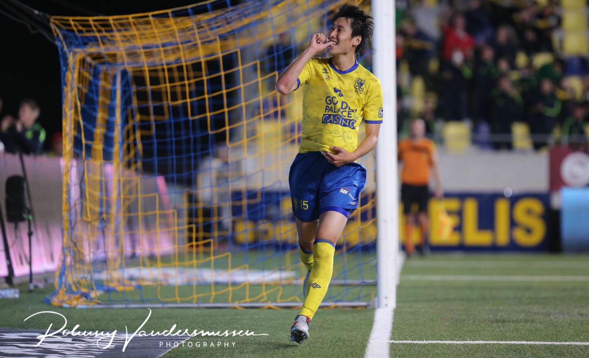 鎌田大地 2ゴールでシント トロイデンの勝利に貢献 今季8点目で得点ランク首位に迫る Goal Com 鎌田大地 2ゴールでシント トロイデンの勝利に貢献 今季8点目で得点ランク首位に迫る Goal Com