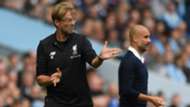 Jürgen Klopp Pep Guardiola 08092017