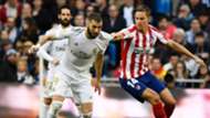 Karim Benzema Marcos Llorente Real Madrid Atletico LaLiga 01022020