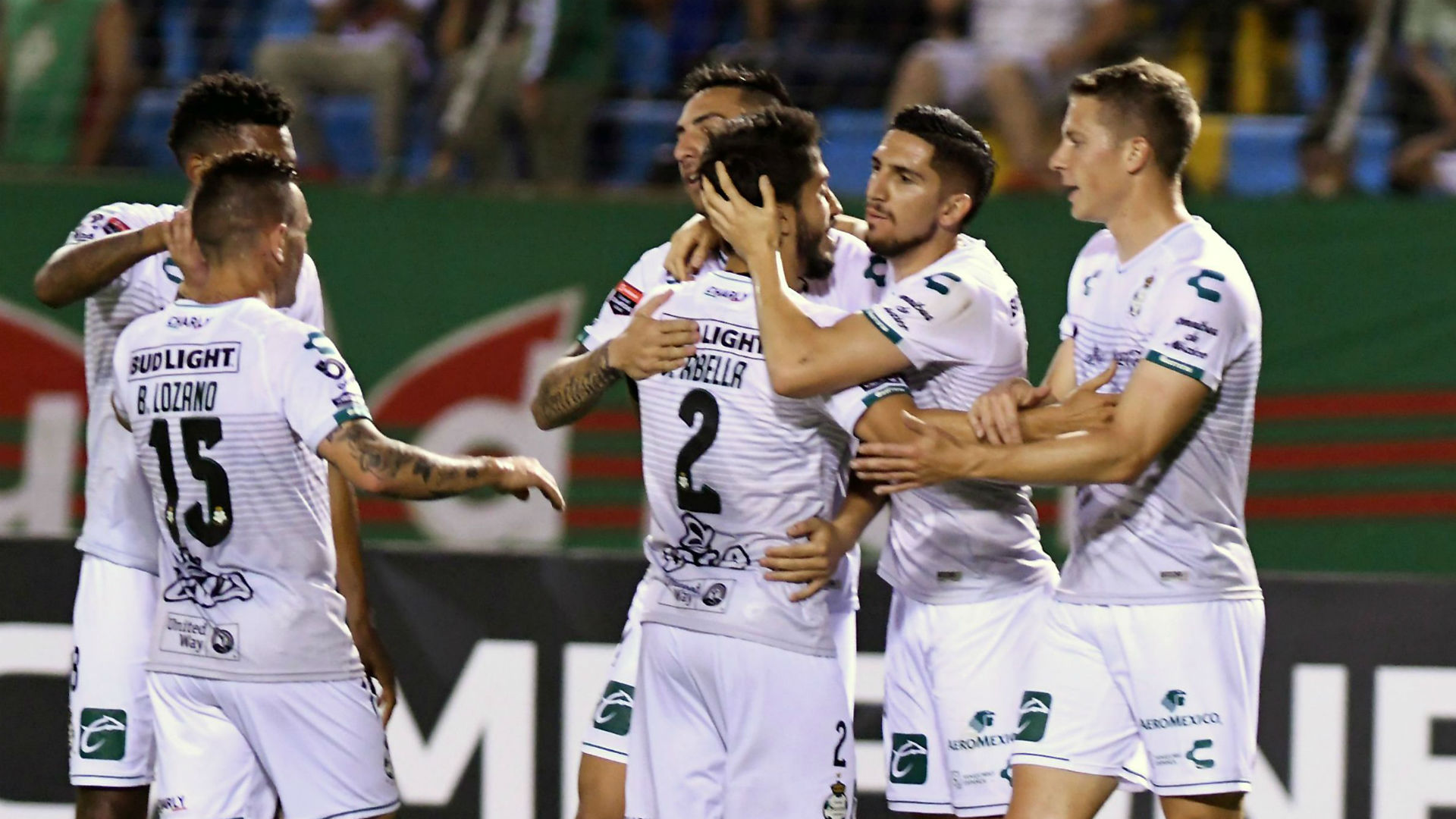 Concacaf Champions League Red Bulls And Santos Laguna Roll To First Leg Wins Goal Com