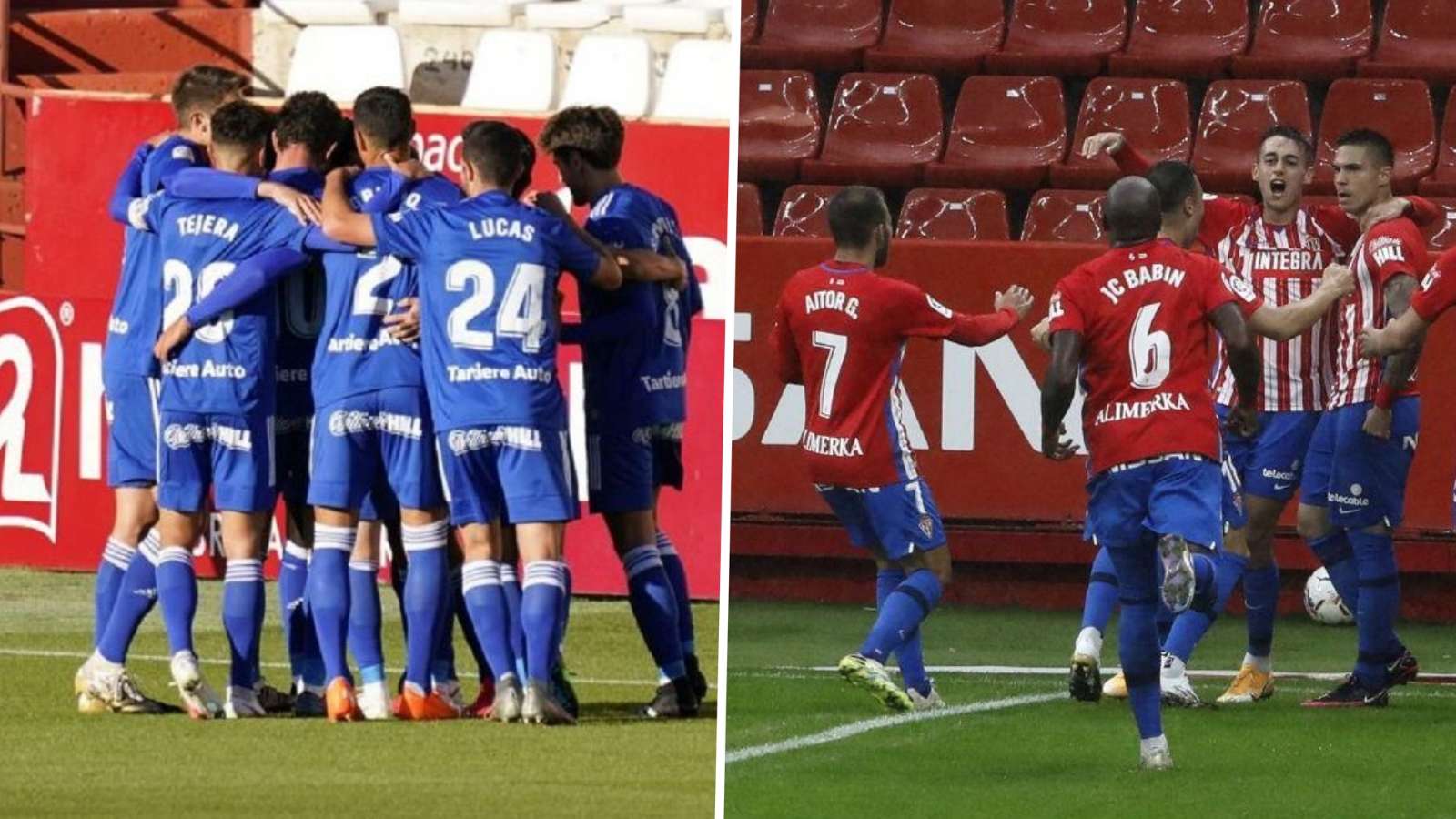 Ver en directo online el derbi asturiano Oviedo vs. Sporting Gijon, de