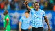 Nyasha Mushekwi #30 of Dalian Yifang in action during 2018 China Super League