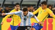 Argentina Brazil Lionel Messi Thiago Silva 2014