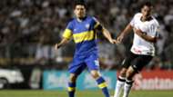 Juan Roman Riquelme Ralf Corinthians Boca Copa Libertadores 2012