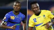 Mbwana Samatta of Tanzania and Simon Msuva.