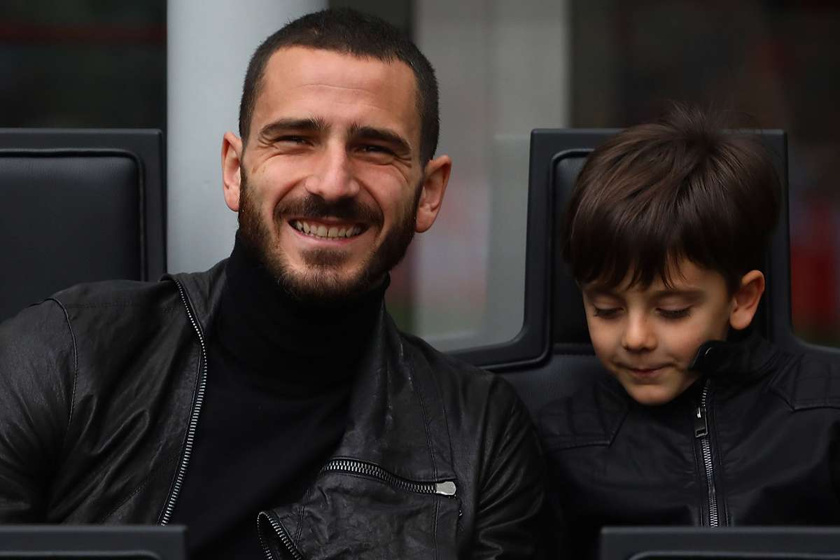 leonardo bonucci il papa che convive col figlio granata goal com