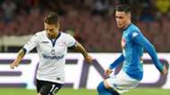 Callejon Papu Gomez Napoli Atalanta Serie A
