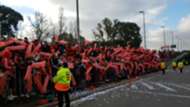 River Banderazo Copa Libertadores 09082018