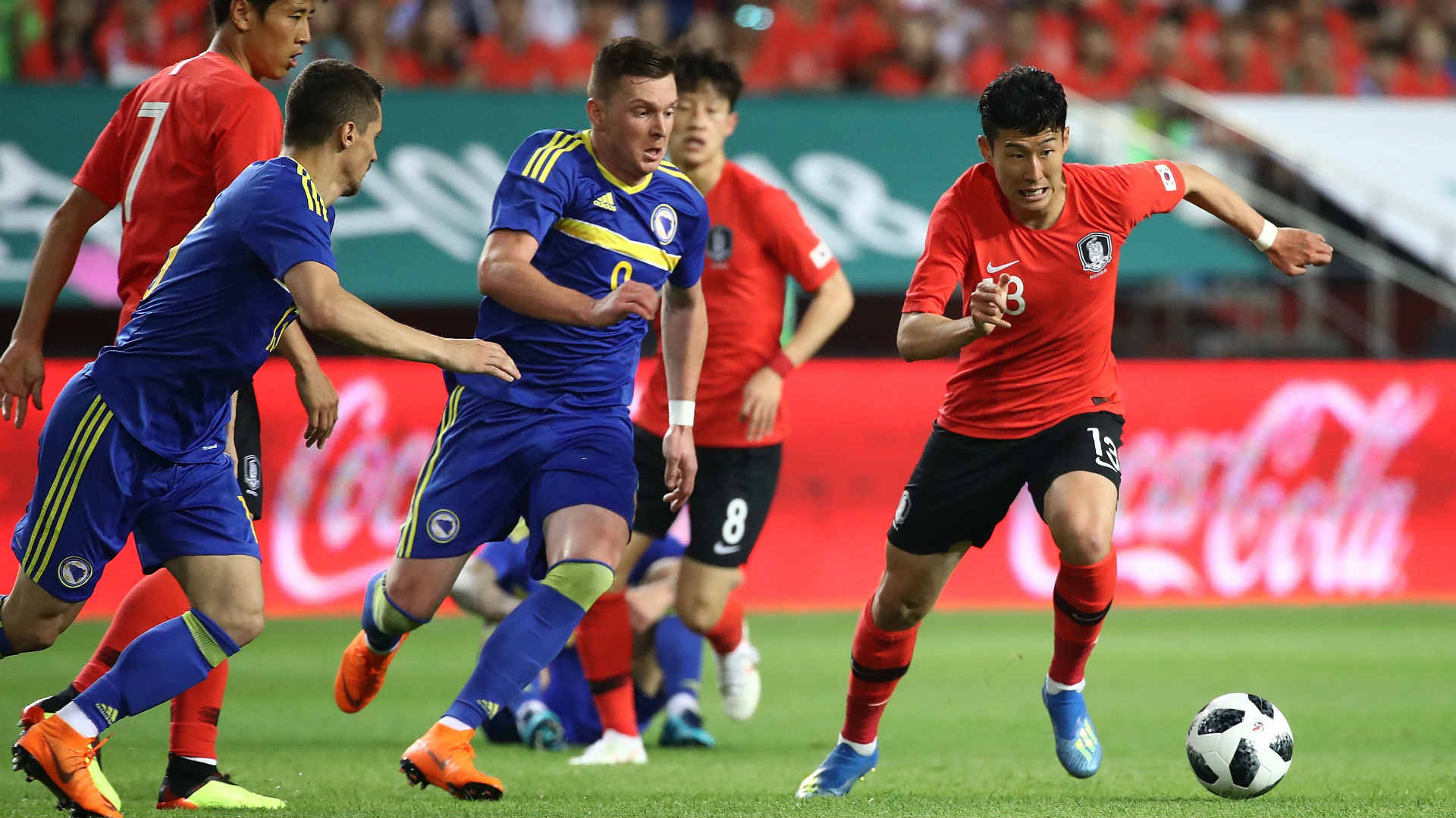 韓国 ホームでボスニアに3失点完敗 2日のロシアw杯メンバー発表へ不安残す Goal Com